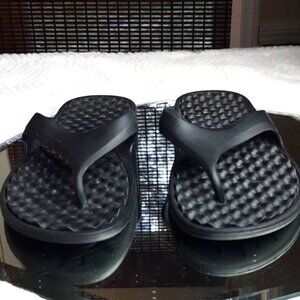 Womans Black With‎ Cushion Air Insoles New